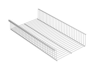 Полка-корзина GSb 90х40 белая