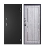 Дверь Норд 2050х980 R\L Антик серебро/Ривьера ТЕРМОРАЗРЫВ